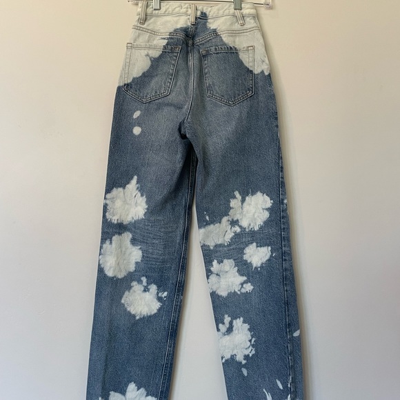 BLEACHED PACSUN JEANS SIZE 24 - Picture 2 of 5